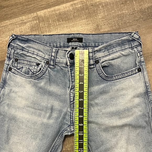 True Religion Light Blue Women Jeans relaxed skinny - Picture 8 of 14